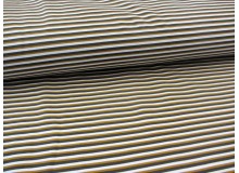 Jersey - Elephant Parade - Streifen senf grau